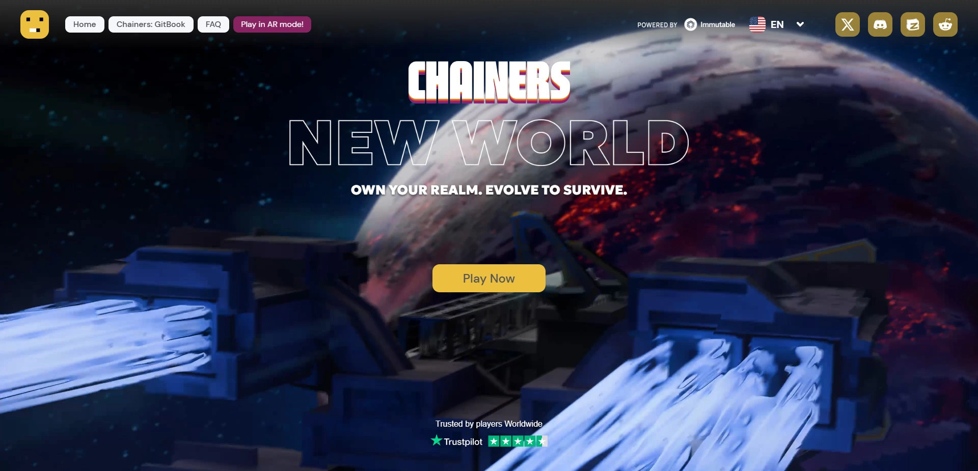 Chainers website screenshot