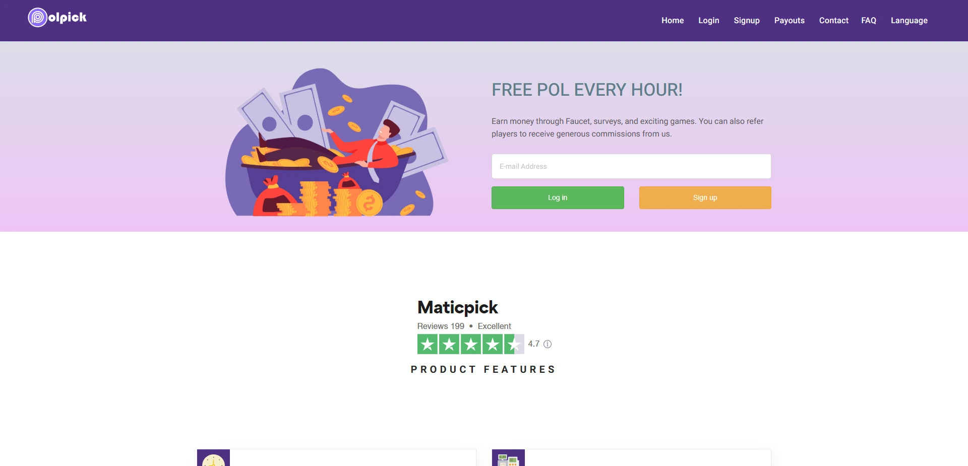 Polpick website screenshot